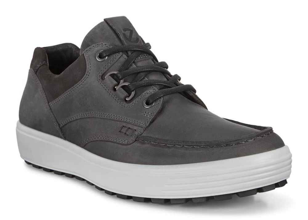 ECCO Mens Sneakers Dark Grey - Soft 7 Tred - KZH-687925